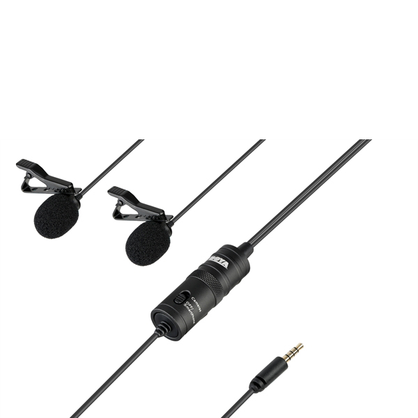 Boya BY-M1DM dual lapel mic for smartphones & DSLR's