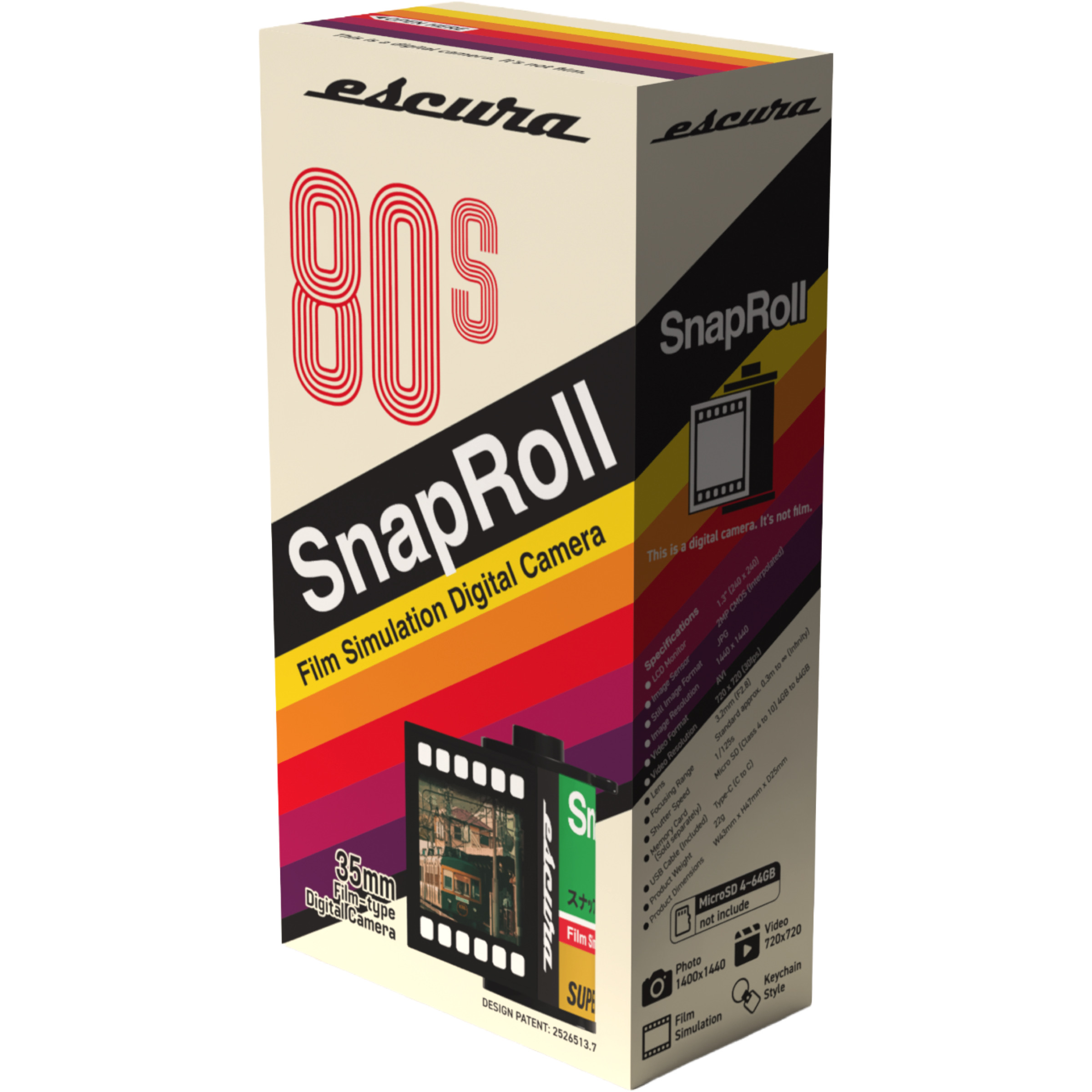 SnapRoll Mini Digital Camera