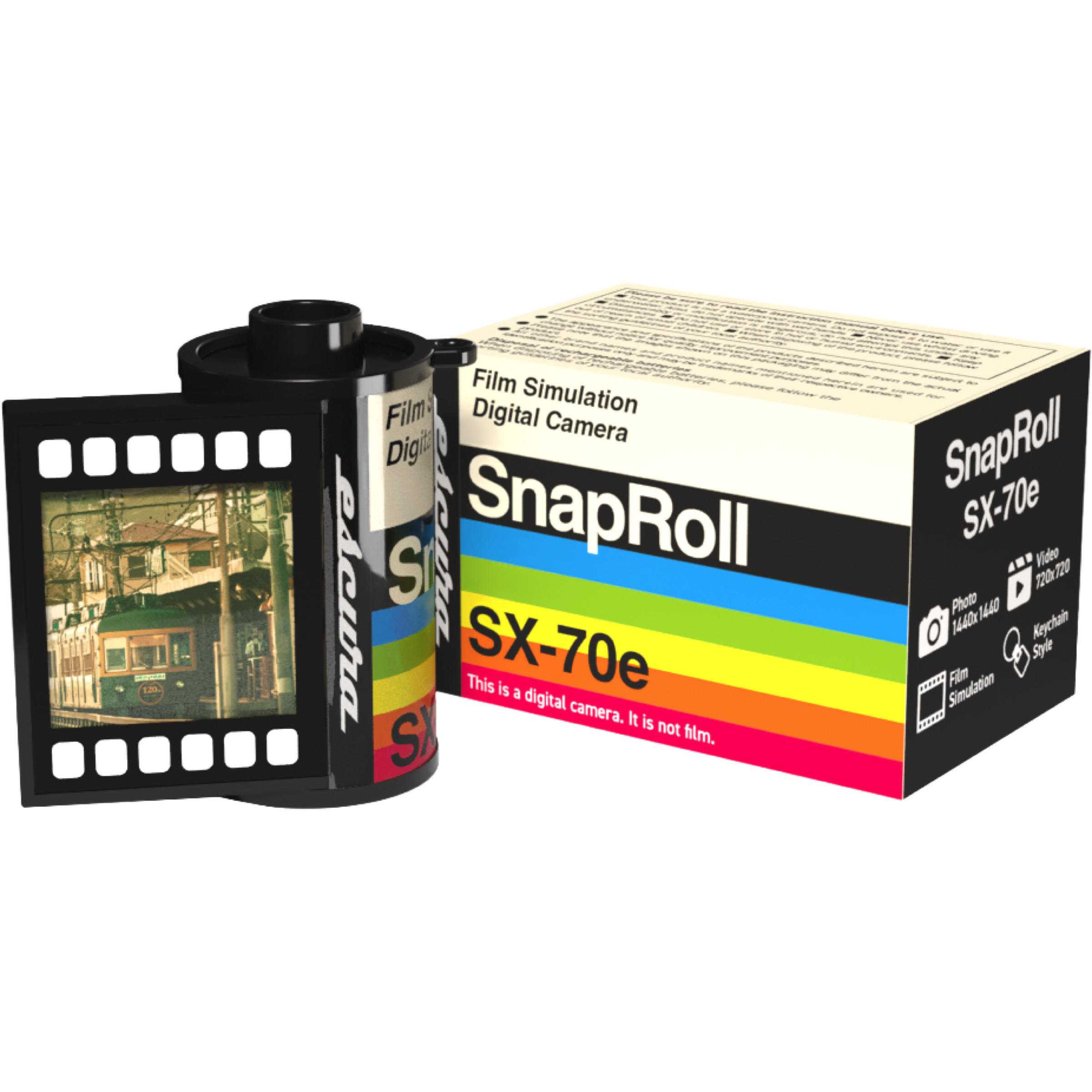 SnapRoll Mini Digital Camera